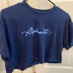 Alphalete classic cropped tee